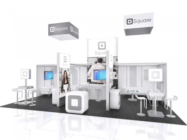 RENTAL | RE-9130 Trade Show Island Exhibit -- Image 2