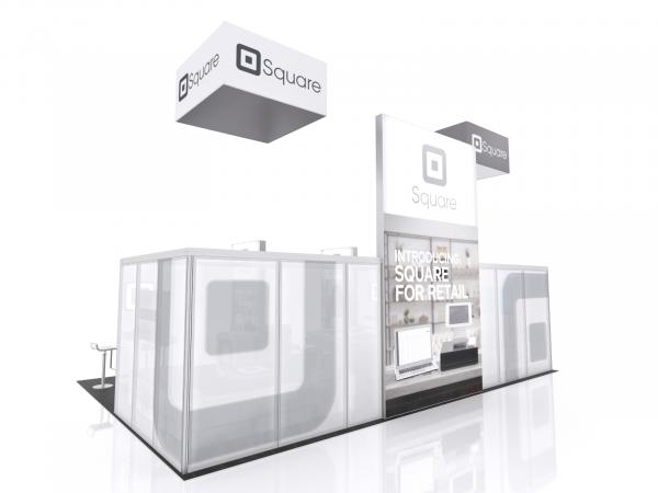 RENTAL | RE-9130 Trade Show Island Exhibit -- Image 4