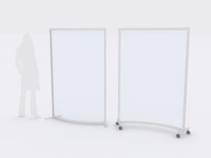MOD-8012 | Curved Safety Dividers