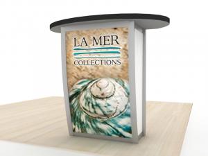 MOD-1293 Modular Pedestal with Locking Storage -- Image 1