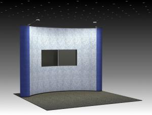 QD-121 Trade Show Pop-up Display