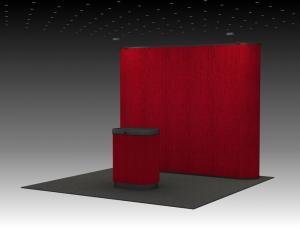 QD-139 Trade Show Pop Up Display