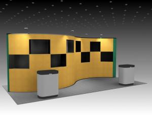 QD-207 Trade Show Pop-up Exhibit