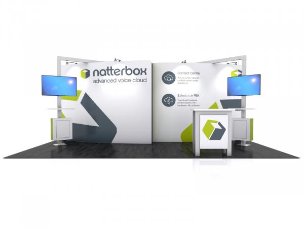 RENTAL | RE-2116 Gravitee Modular Inline Exhibit -- View 1