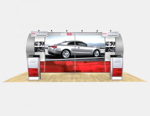 RE-2013 Rental Exhibit / 10 x 20 Inline Trade Show Display  Image 2
