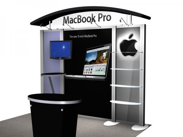 RE-1008 Rental Exhibit / 10 x 10 Inline Trade Show Display  Image 2
 
